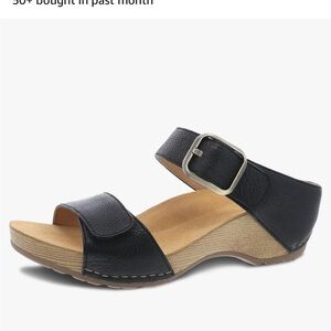 Danco Tonya slide sandal in black
